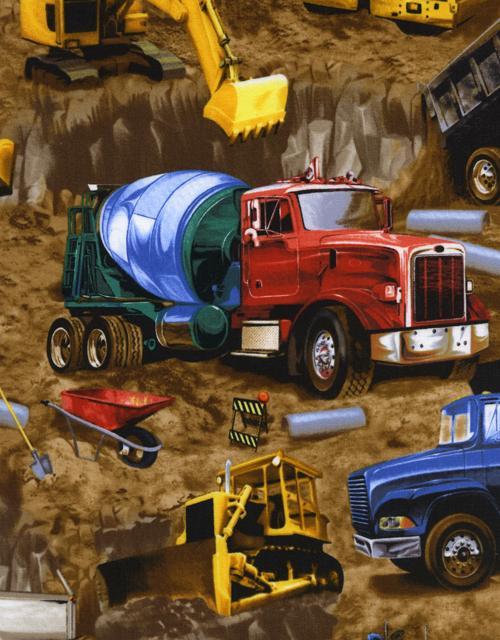 Novelty - Transportation/Construction Brown