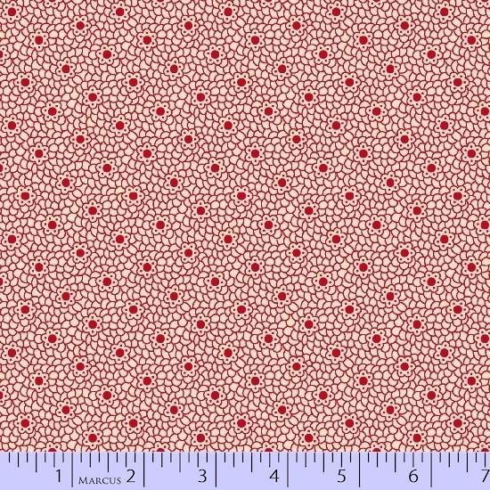 Aunt Grace Simpler Sampler Red