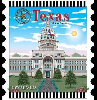 U.S. State Stamps Panel