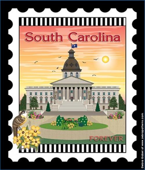 U.S. State Stamps Panel