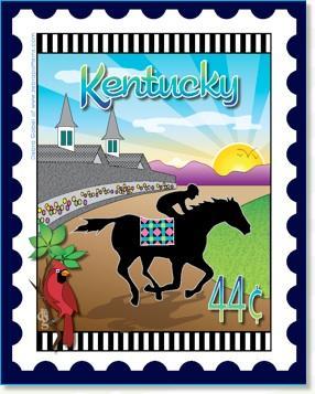 U.S. State Stamps Panel