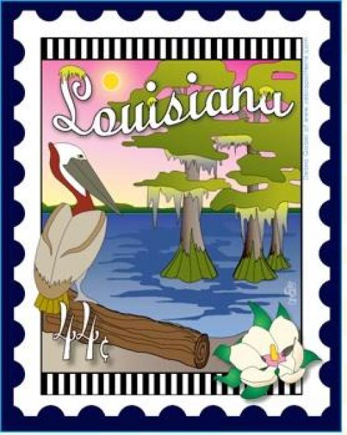 U.S. State Stamps Panel