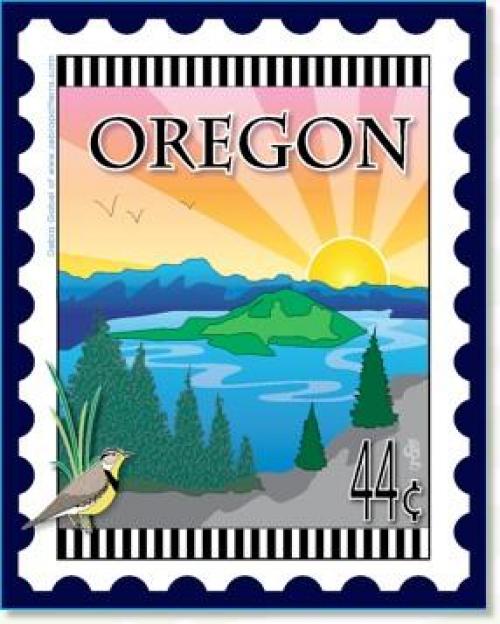 U.S. State Stamps Panel