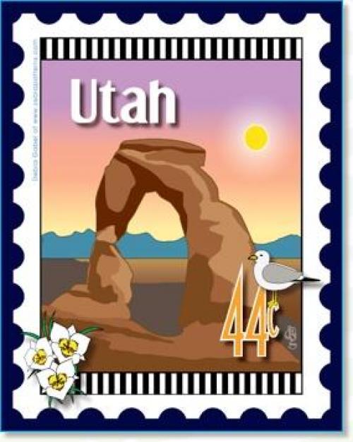 U.S. State Stamps Panel