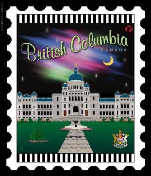 Canada Province Stamps Panel