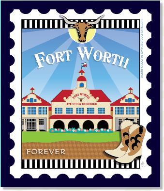 U.S. Cities & Destinations Stamps Panel