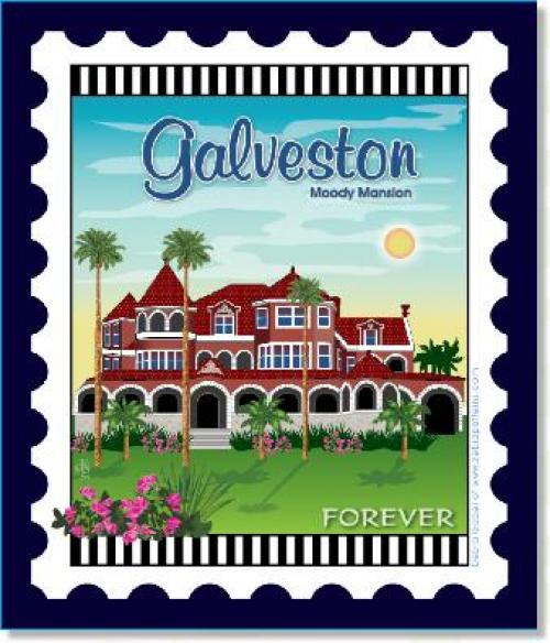 U.S. Cities & Destinations Stamps Panel