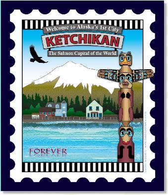 U.S. Cities & Destinations Stamps Panel