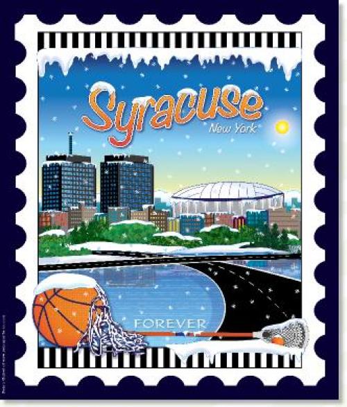 U.S. Cities & Destinations Stamps Panel