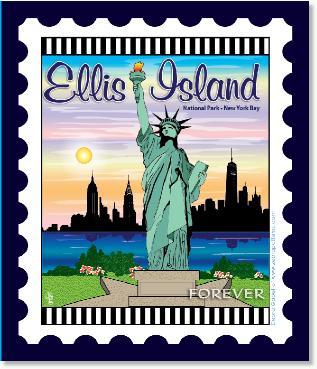 U.S. National Park Stamps Panel