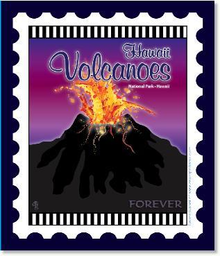 U.S. National Park Stamps Panel