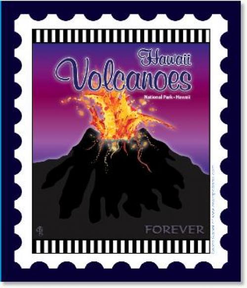 U.S. National Park Stamps Panel