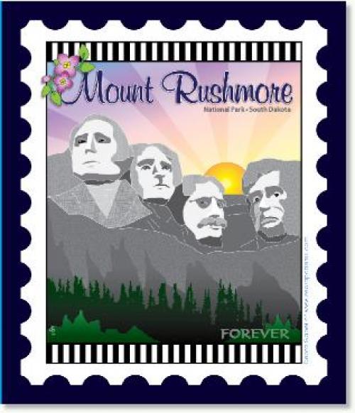 U.S. National Park Stamps Panel