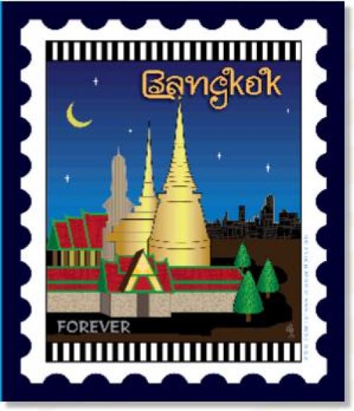 International Cities & Destination Stamps Panel