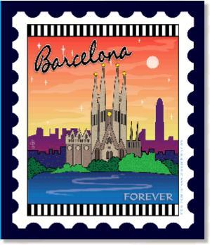 International Cities & Destination Stamps Panel