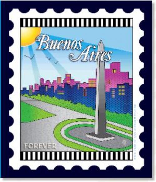 International Cities & Destination Stamps Panel