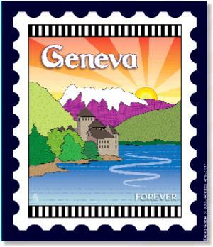 International Cities & Destination Stamps Panel