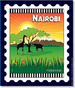 International Cities & Destination Stamps Panel