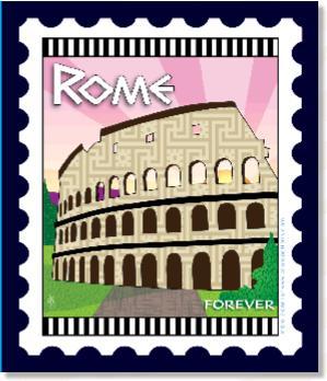 International Cities & Destination Stamps Panel