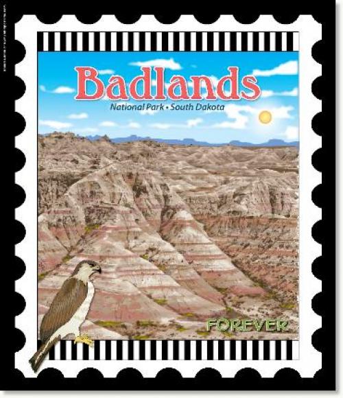 U.S. National Park Stamps Panel