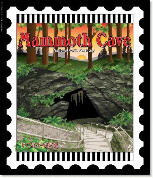 U.S. National Park Stamps Panel