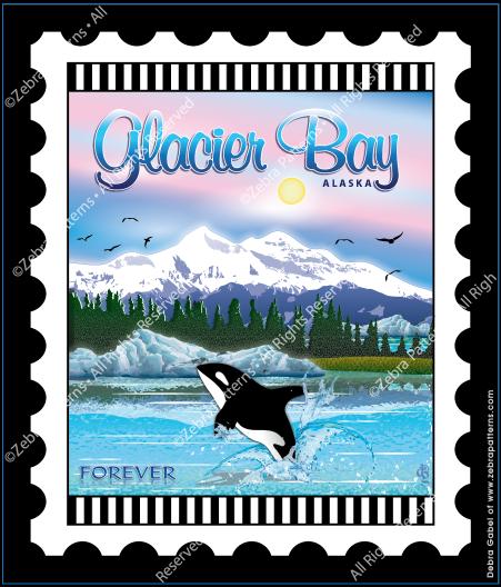 U.S. National Park Stamps Panel