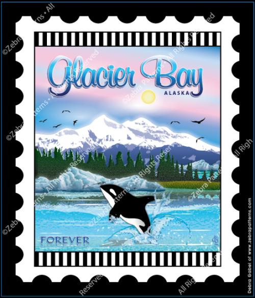 U.S. National Park Stamps Panel