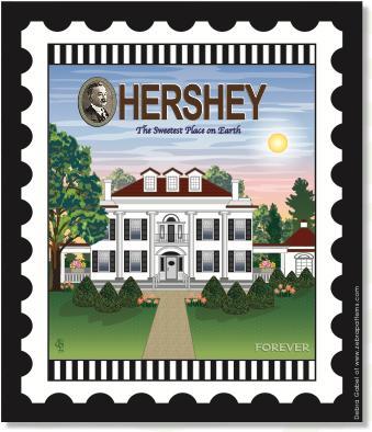 U.S. Cities & Destinations Stamps Panel