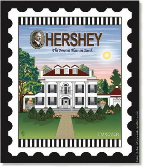 U.S. Cities & Destinations Stamps Panel