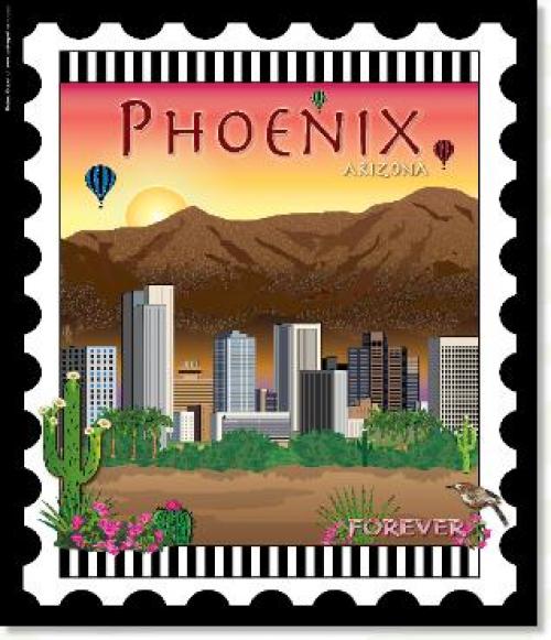 U.S. Cities & Destinations Stamps Panel
