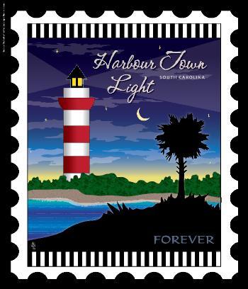 Lighthouse Stamps Panel