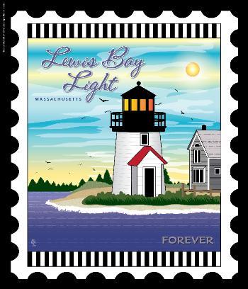 Lighthouse Stamps Panel