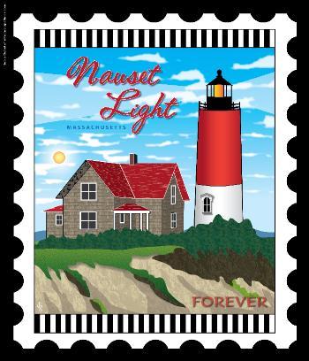 Lighthouse Stamps Panel