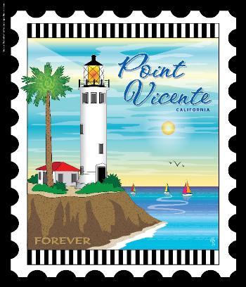 Lighthouse Stamps Panel