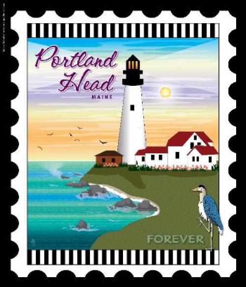 Lighthouse Stamps Panel