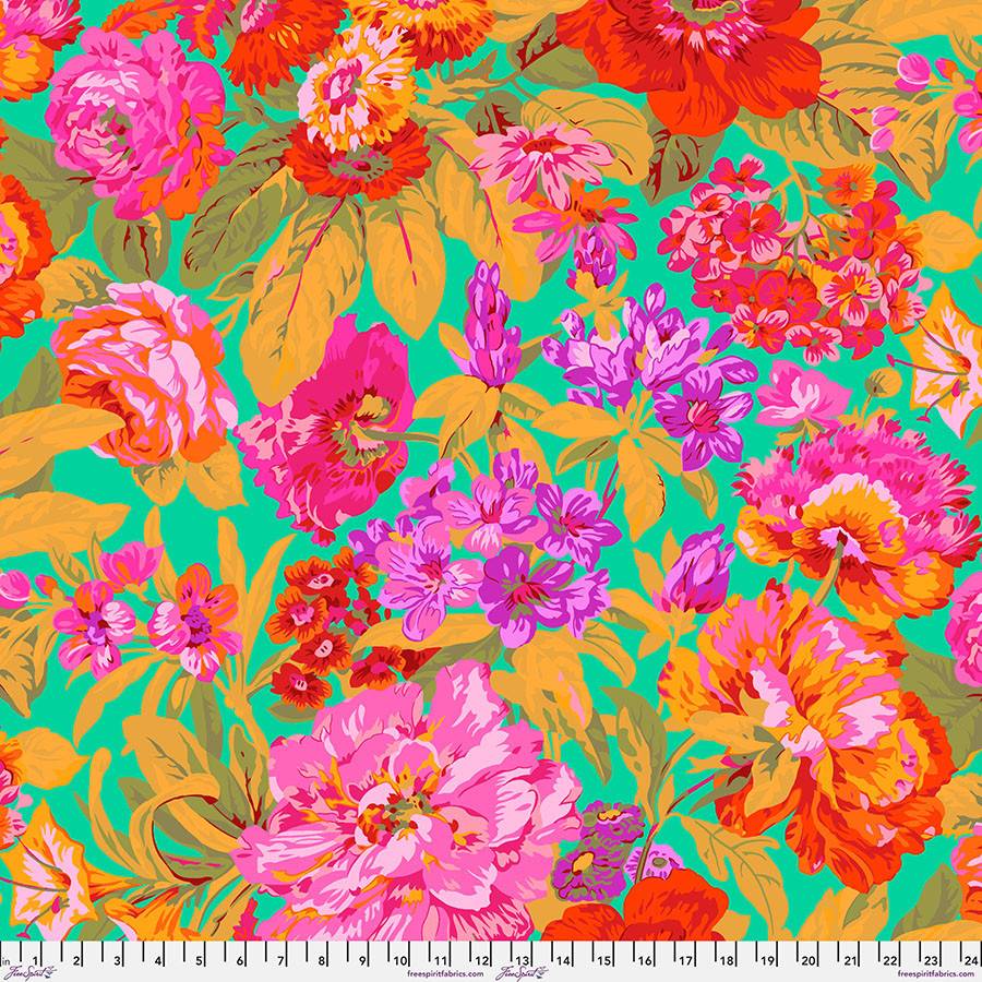 Kaffe Fassett Collective: February 2026 Voluptuous - Green