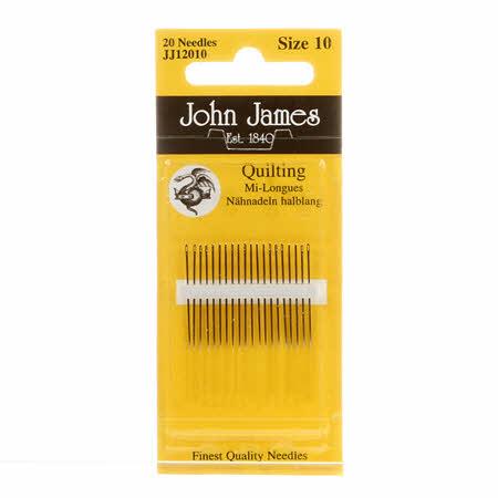 John James Between / Quilting Needles Size 10 20ct