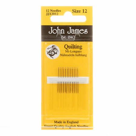 John James Between / Quilting Needles Size 12 12ct
