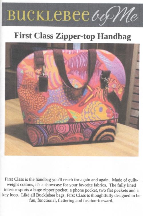 First Class Zipper-top Handbag