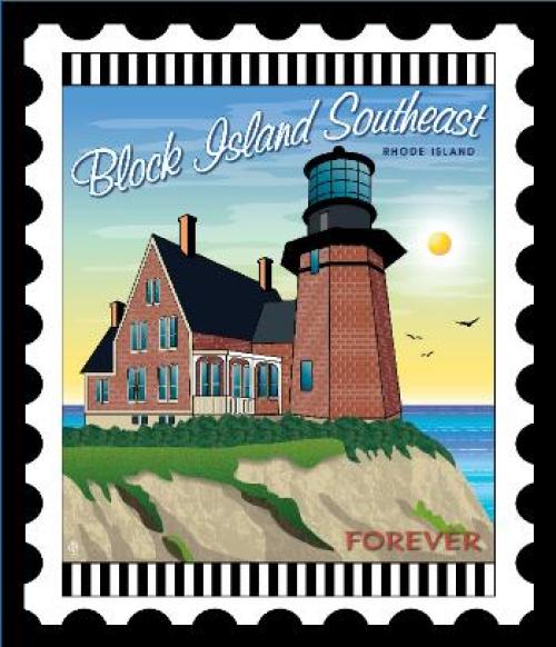 Lighthouse Stamps Panel