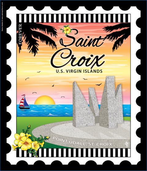 U.S. Cities & Destinations Stamps Panel
