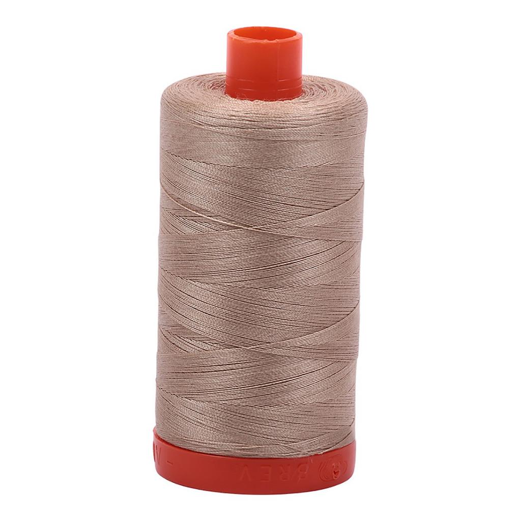 Aurifil Cotton Thread Solid 50wt 1422yds Sand (#2326)
