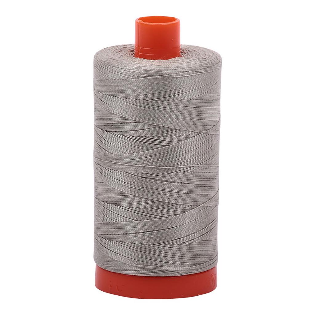 Aurifil Cotton Thread Solid 50wt 1422yds Light Grey (#5021)