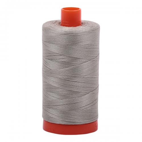 Aurifil Cotton Thread Solid 50wt 1422yds Light Grey (#5021)
