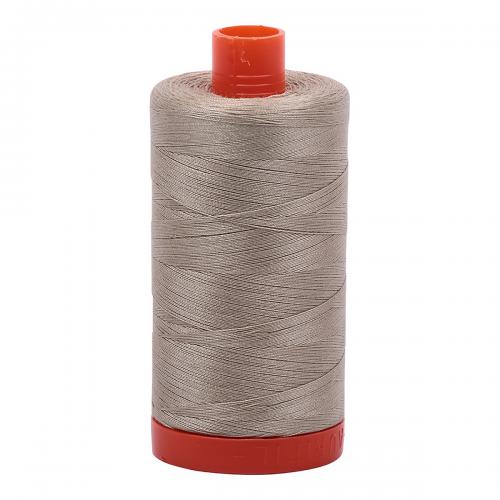 Aurifil Cotton Thread Solid 50wt 1422yds Stone (#2324)