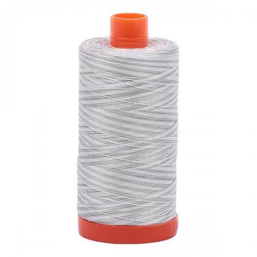 Aurifill Cotton Thread Variegated 50wt 1422yds Silver Moon (#4060)