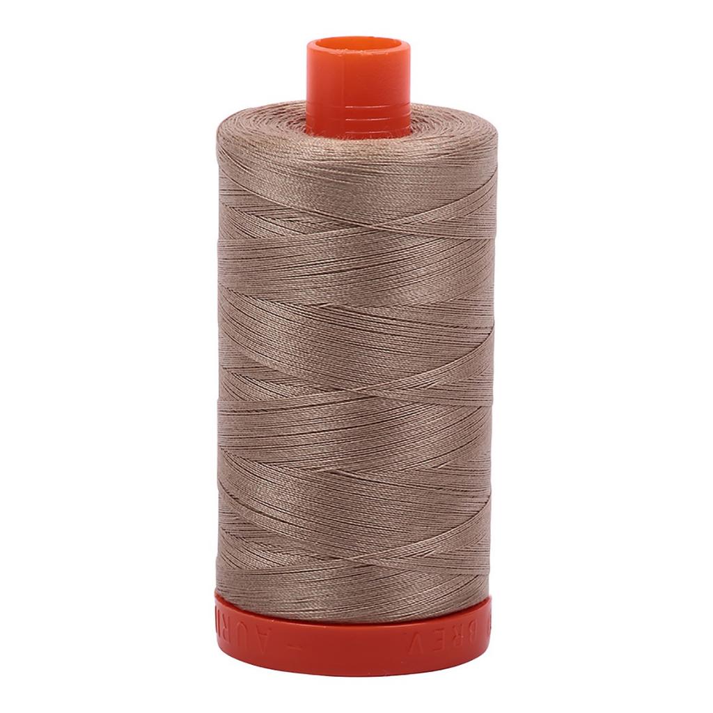 Aurifil Cotton Thread Solid 50wt 1422yds Linen (#2325)