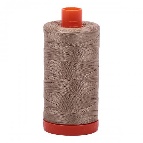 Aurifil Cotton Thread Solid 50wt 1422yds Linen (#2325)