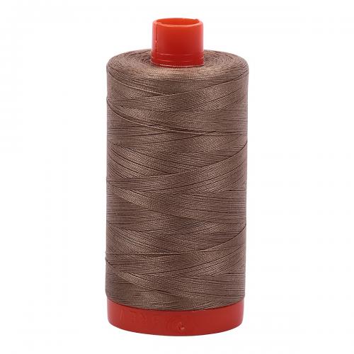 Aurifil Cotton Thread Solid 50wt 1422yds Sandstone (#2370)
