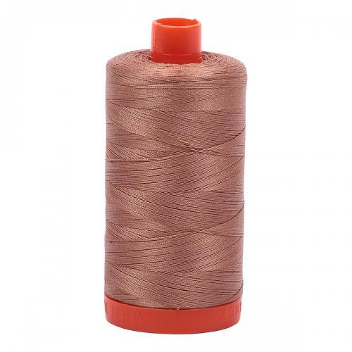Aurifil Cotton Thread Solid 50wt 1422yds Cafe' au Lait (#2340)